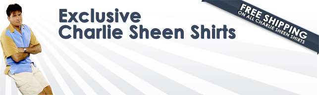 Charlie Sheen Style Shirts