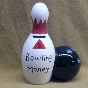 Bowling Ball & Pins Savings Bank