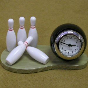 Mini Bowling Clock