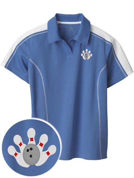 Ladies' Perfect 300 E-Performance Bowling Shirt