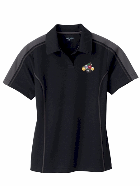 Ladies' Rack Em' Up E-Performance Billiard Polo
