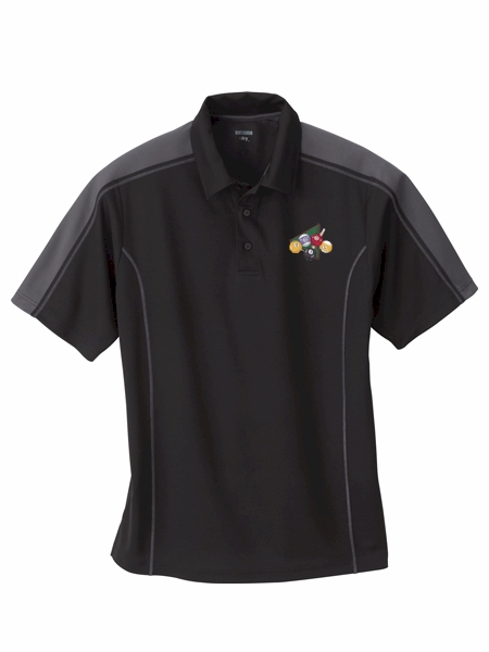 Rack Em' Up E-Performance Billiards Shirt - IRREGULAR