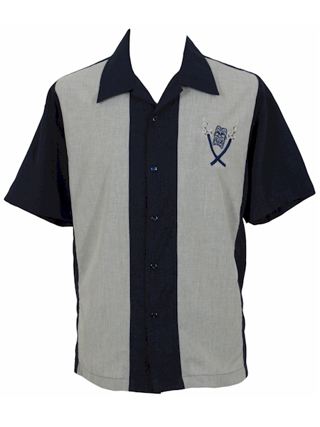 --Royal Flames - Mad Tiki Camp Shirt
