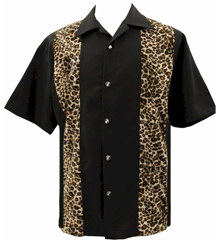 Leopard Print w/ Dice Buttons