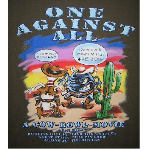 One Against All Bowling T-shirt - CLOSEOUT