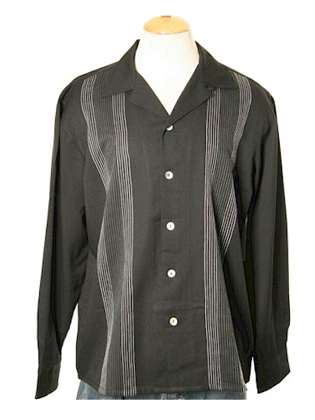 Charlie Sheen Signature Shirt - GAMBINO - Long Sleeve Shirt