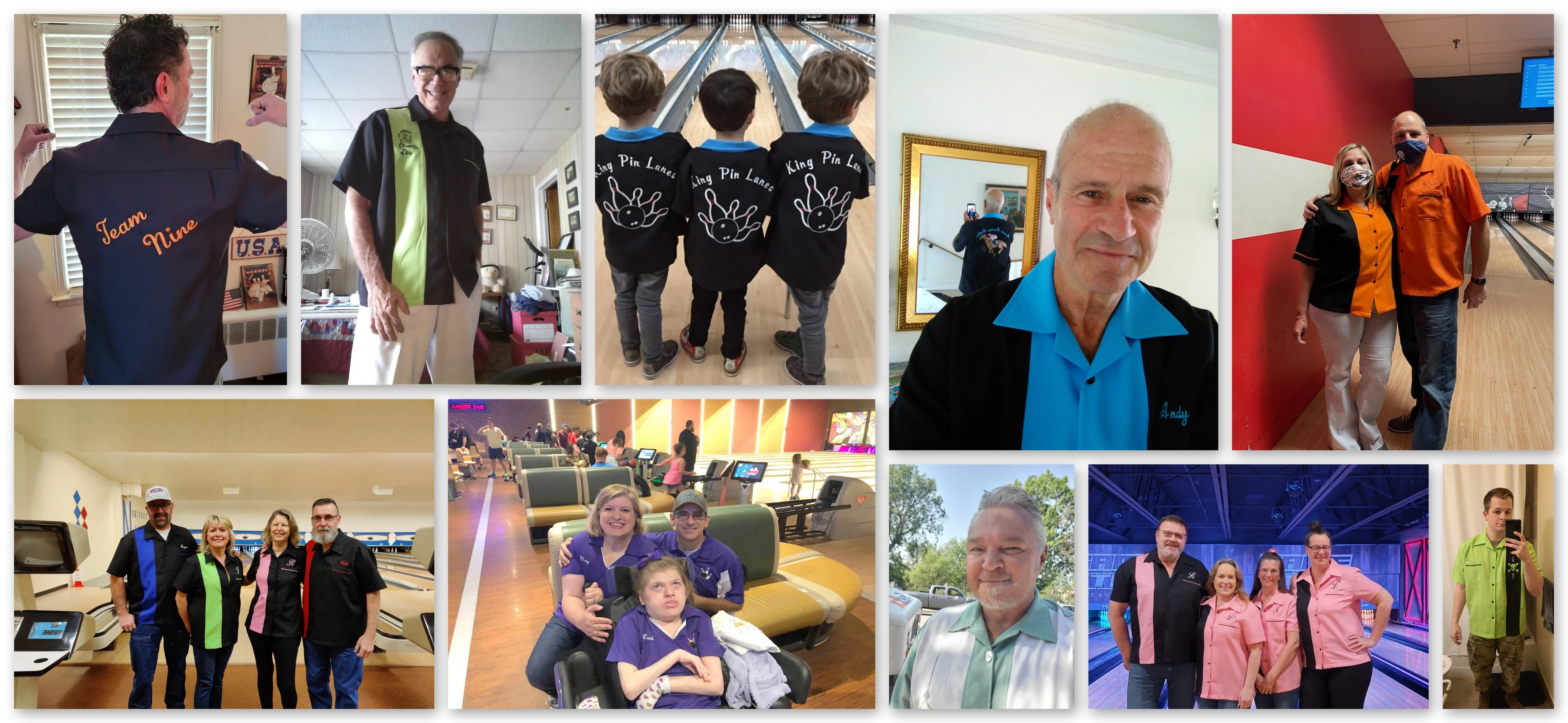 Team Bowling Shirt Designs