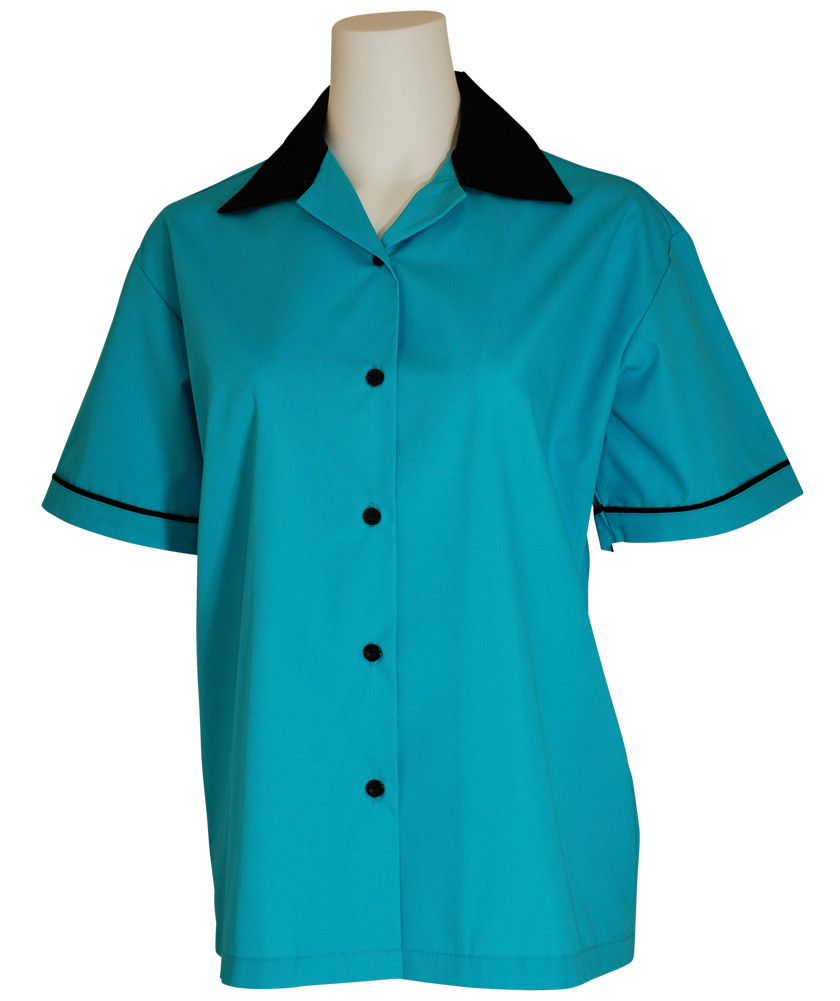 Ladies 50's Bowling Shirt | Made in USA | Curbside '52