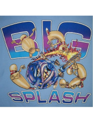 Big Splash Bowling T-Shirt - Bold Graphics - 100% Cotton - Best Offer