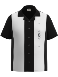 Zacardi Big & Tall Camp Shirt - Comfort Fit Bowling Shirt for All Sizes