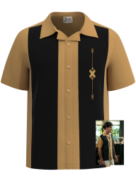 TEQUILA- Retro Inspired Bowling Shirt by Charley Harper