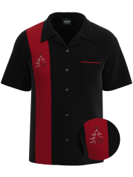FROST ~ Men's Christmas Tree Bowling Shirt