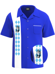 Royal Bowling Shirt