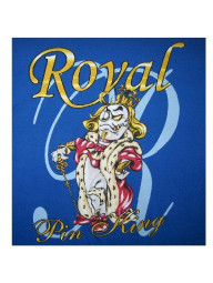 Royal Pin King - Discount Bowling T-Shirt for Kings of the Lane