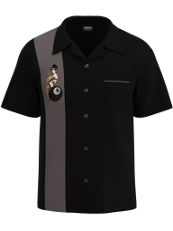 Magic 8 Ball - Retro Fans Classic Look Bowling Shirt for Men