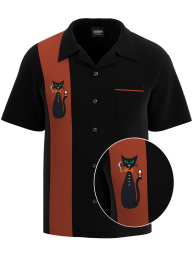 Winston - Atomic Cat Cigar Shirt - ON SALE 