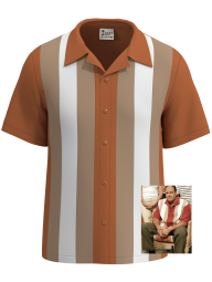 DiMeo - Sopranos Inspired Premium Bowling Retro Shirt - CLOSEOUT