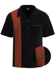 TURKEY-O! Retro Bowling Shirt: Celebrate Strikes in Style