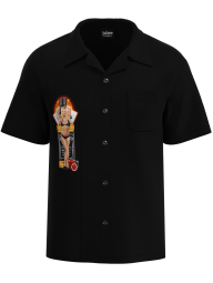 "High Stakes Honey" Pin-Up Bowling Shirt - CLOSEOUT