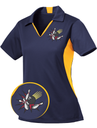 STRIKEOUT - Women's Polo Bowling - Luxury & Customizable