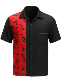 Atomic Space Age - Elon Inspired Button Down Shirt