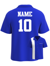 RETRO Shock – Custom Button-Down Bowling Shirt Style