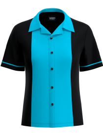 Ladies 50's CLASSIC Bowling Shirt - Vintage Button Down