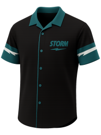 STORM Sublimated Bowling Button Down Jersey – Custom Team Logos & Personalization