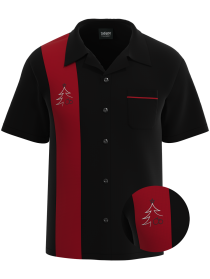 FROST ~ Men's Christmas Tree Bowling Shirt