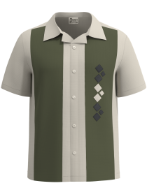 GANDOLFINI - Soprano-Inspired Casual Bowling Shirt