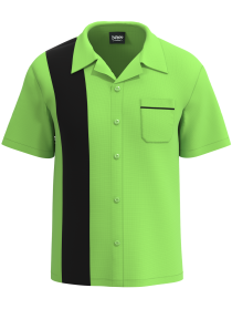 lime green bowling shirt