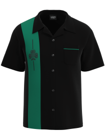The "Celtic Club" – Embroidered St. Patrick's Day Bowling Shirt