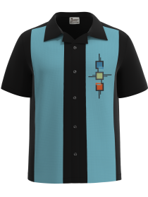 MANHATTAN - Team Spirit Elegant Bowling Shirt for Men