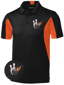 VAPORIZE Sport-Wick Embroidered Bowling Polo Shirt: High-Performance & Comfort