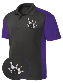 SMASH-PINS Elite Men's Bowling Team Polo
