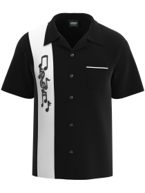 Music Note Bowling Shirt – Custom Jazz & Blues Band Uniform