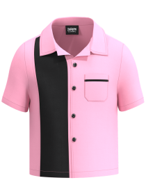 Toddler RETRO Shock 2.0 – 1950s Style Button Down Bowling Shirt