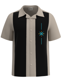 ATOMIC CITY ~ 50's Style Button Down Shirt