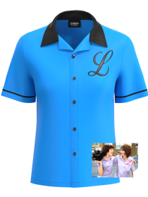 DREAMS - Customizable "Laverne" Inspired Women's Bowling Shirt