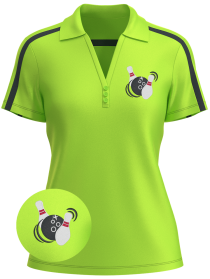 Ladies SHOCK - Silky Touch Elite Performance Bowling Shirt