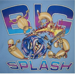 Big Splash Bowling T-Shirt - Bold Graphics - 100% Cotton - Best Offer