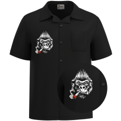 The Boss - Unique Gorilla Design Dress Shirt - CLEARANCE