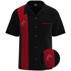 FROST ~ Men's Christmas Tree Bowling Shirt