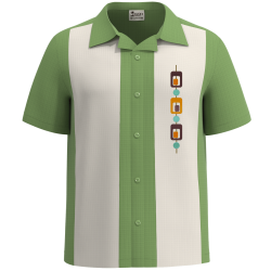 MONTEGO ~ Embroidered Button Down Shirt