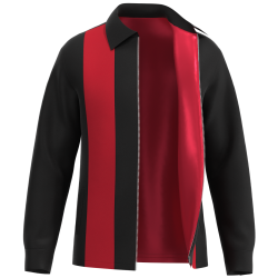 LUCERO - Vintage Style Enthusiasts Retro Bowling Jacket