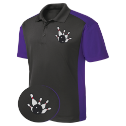 SMASH-PINS Elite Men's Bowling Team Polo