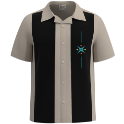 ATOMIC CITY ~ 50's Style Button Down Shirt