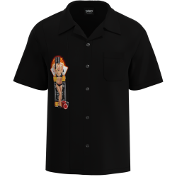 "High Stakes Honey" Pin-Up Bowling Shirt - CLOSEOUT