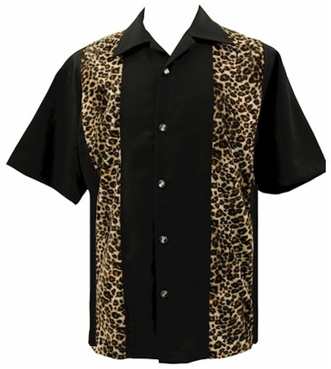 Mens Cheetah Print Shirt | Leopard Print Mens Shirt