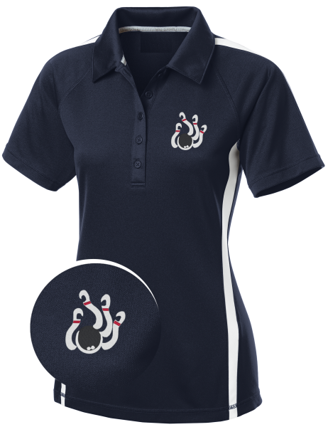 Ladies EXPLOSION - Embroidered Performance Premium Bowling Shirt